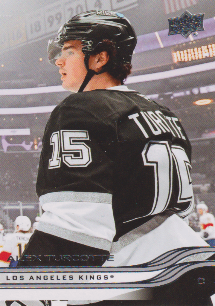 2025/26 Upper Deck Series 1 – Alex Turcotte Los Angeles Kings 76