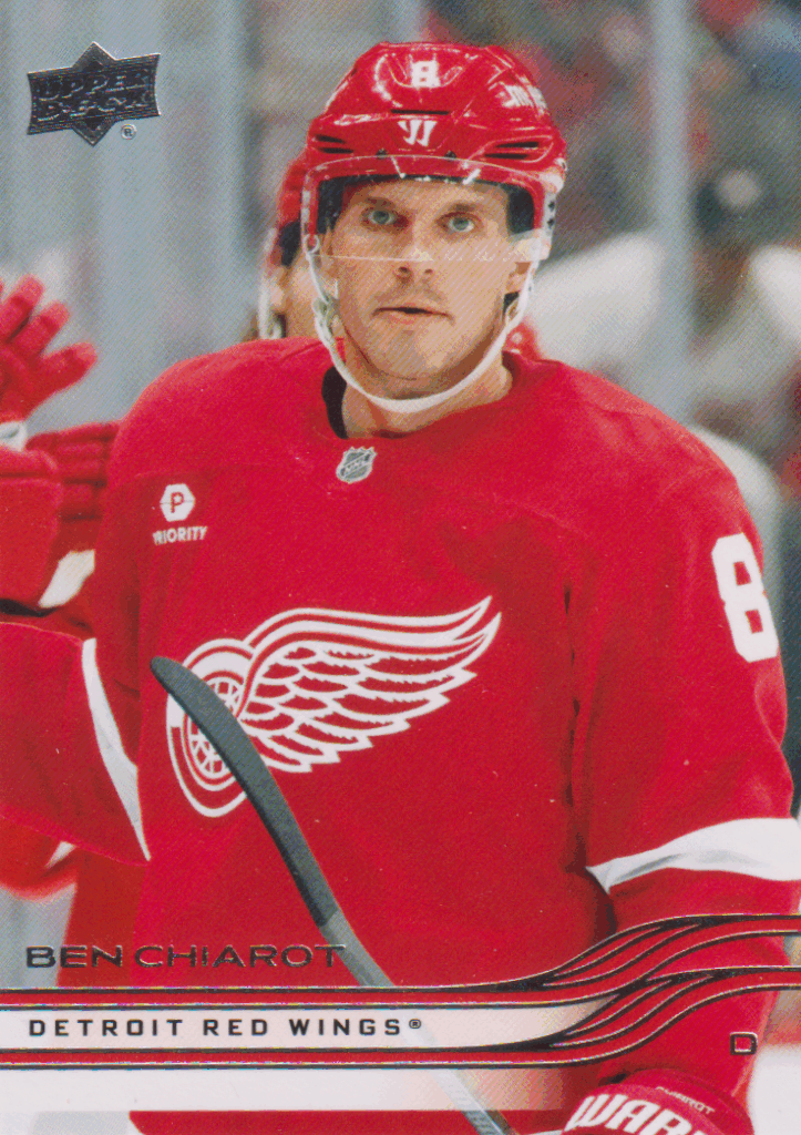 2025/26 Upper Deck Series 1 – Ben Chiarot Detroit Red Wings 58