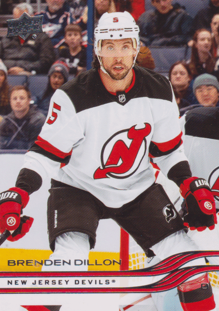 2025/26 Upper Deck Series 1 – Brenden Dillon New Jersey Devils 100