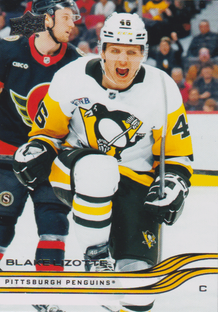 2025/26 Upper Deck Series 1 – Blake Lizotte Pittsburgh Penguins 130