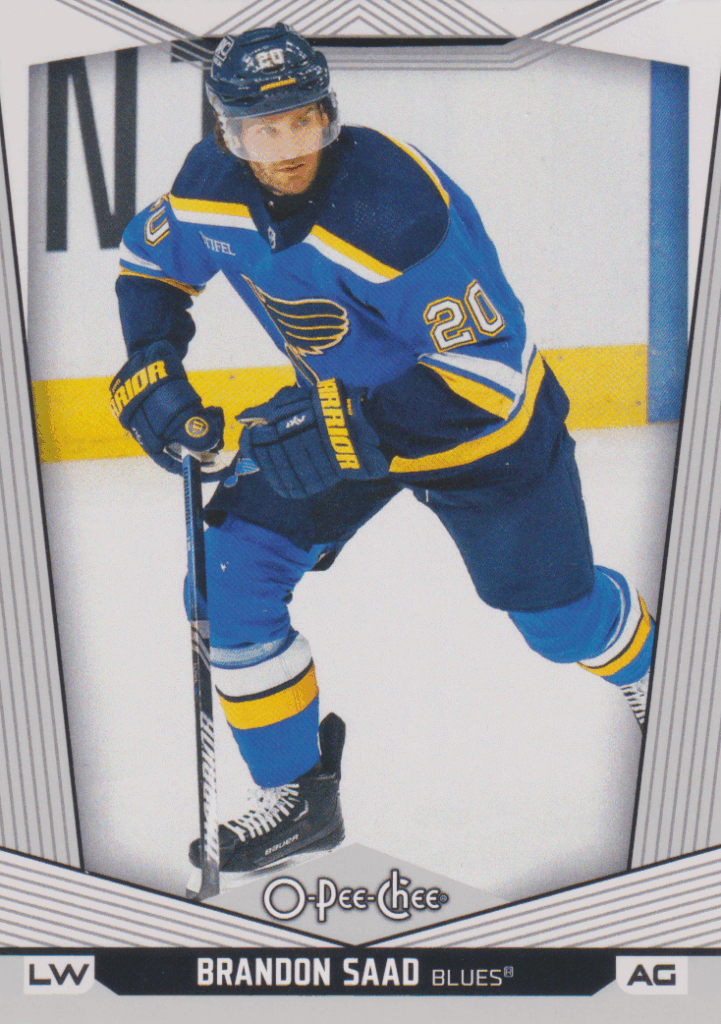 2024/25 O-Pee-Chee – Brandon Saad St. Louis Blues 206