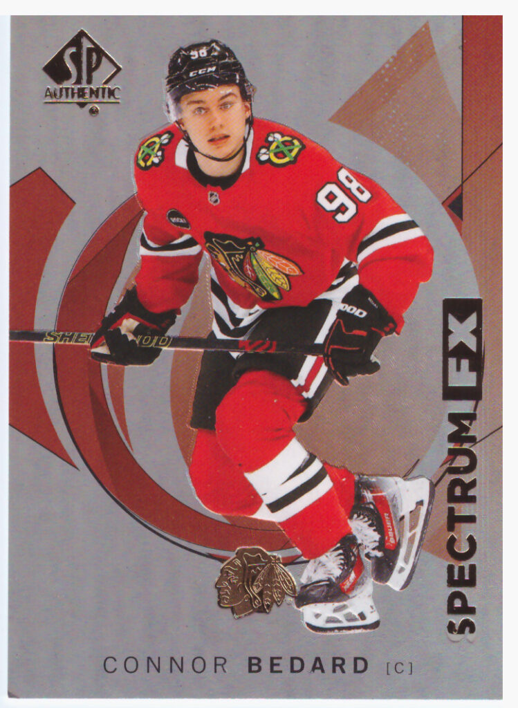 2024/25 SP Authentic – Connor Bedard Chicago Blackhawks S-7