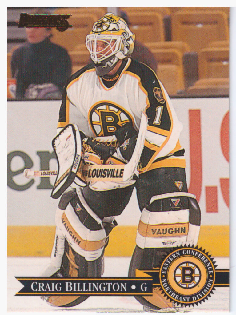 1995/96 Donruss – Craig Billington Boston Bruins 381