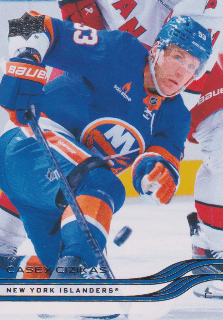 2025/26 Upper Deck Series 1 – Casey Cizikas New York Islanders 107