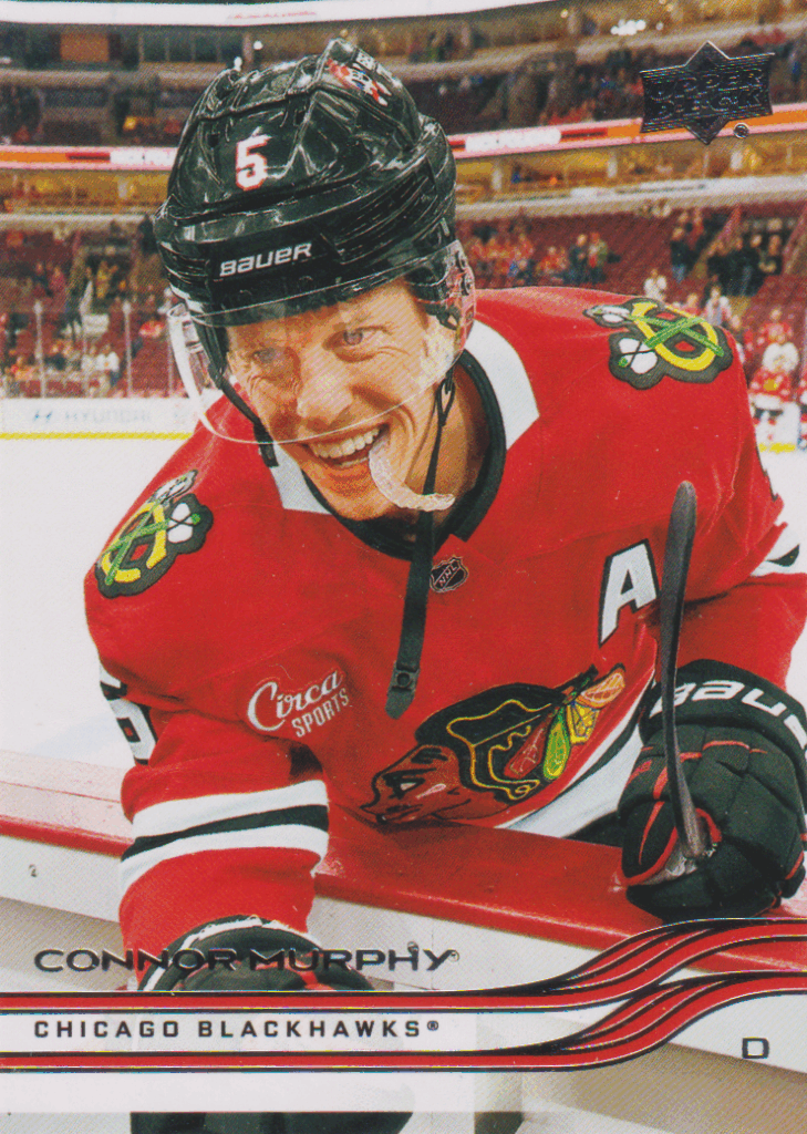 2025/26 Upper Deck Series 1 – Connor Murphy Chicago Blackhawks 36
