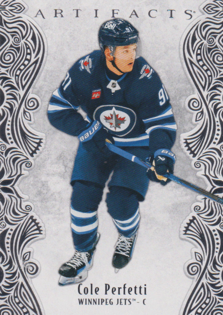2025/26 Artifacts – Cole Perfetti Winnipeg Jets 11