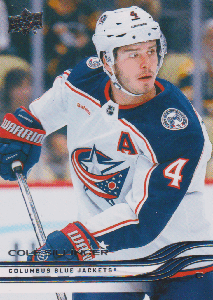 2025/26 Upper Deck Series 1 – Cole Sillinger Columbus Blue Jackets 47