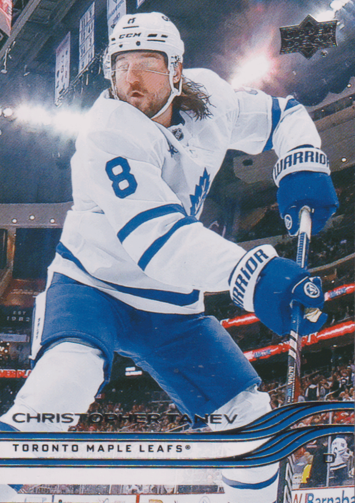 2025/26 Upper Deck Series 1 – Christopher Tanev Toronto Maple Leafs 165