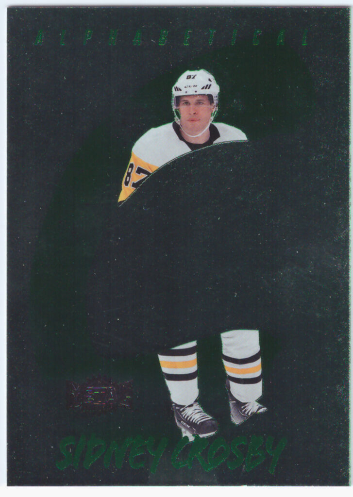 2024/25 Metal Universe – Sidney Crosby Pittsburgh Penguins A-3
