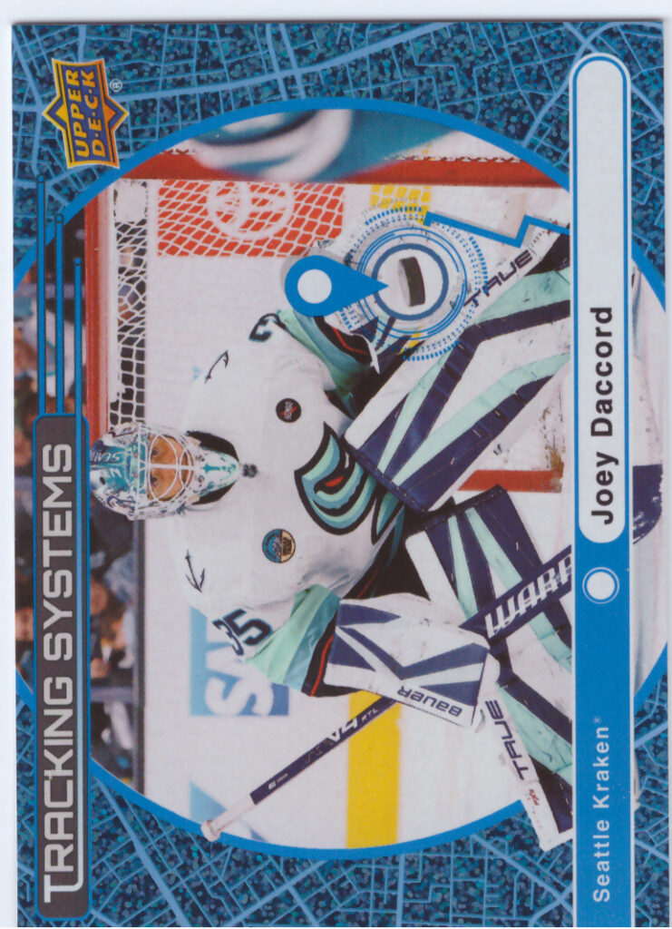 2025/26 Upper Deck Series 1 – Joey Daccord Seattle Kraken TS-4
