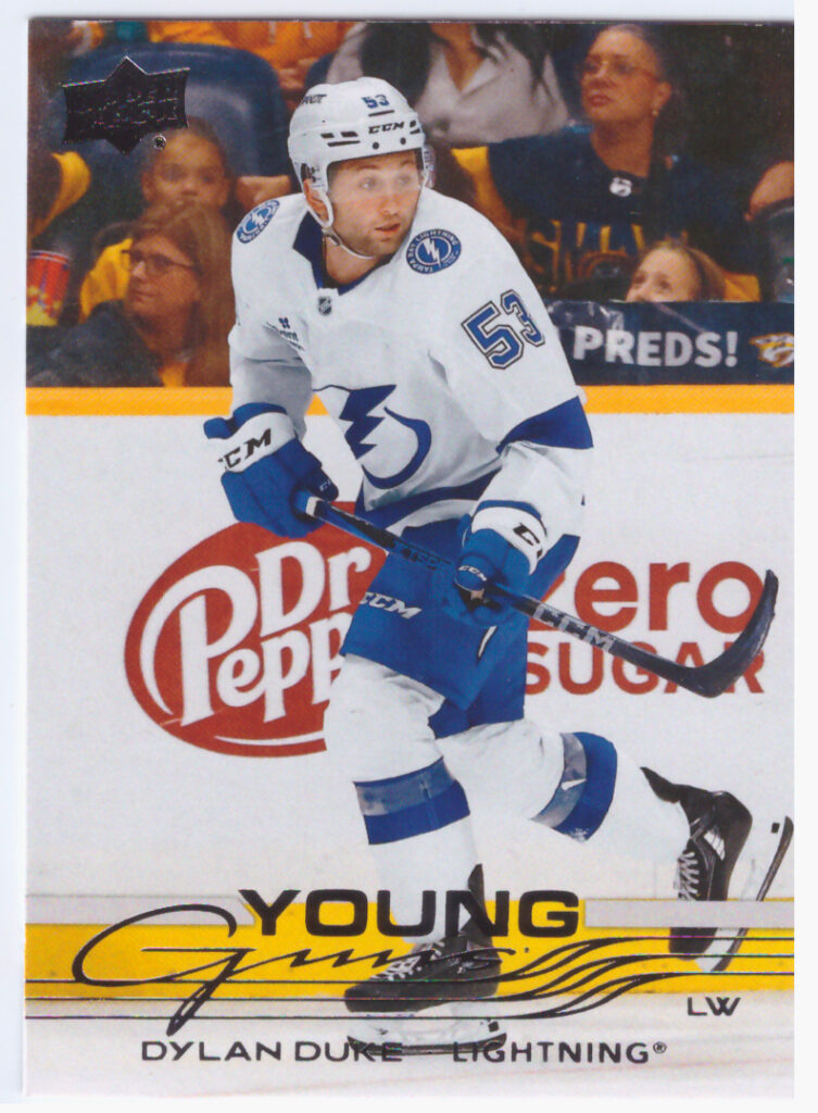 2025/26 Upper Deck Series 1 – Dylan Duke Tampa Bay Lightnings 249