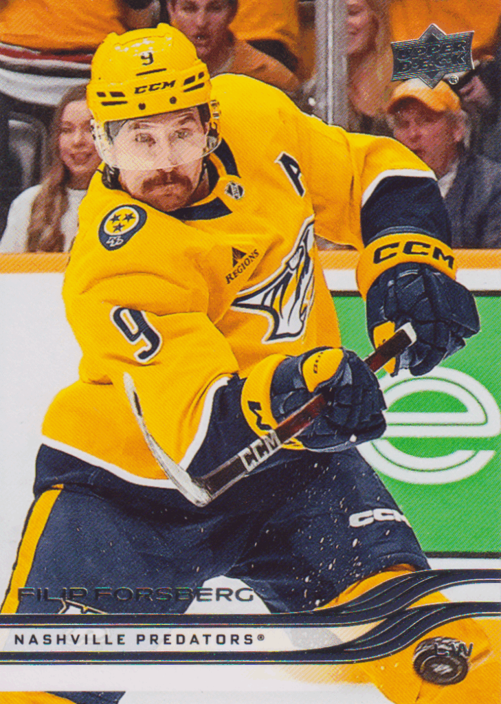 2025/26 Upper Deck Series 1 – Filip Forsberg Nashville Predators 96