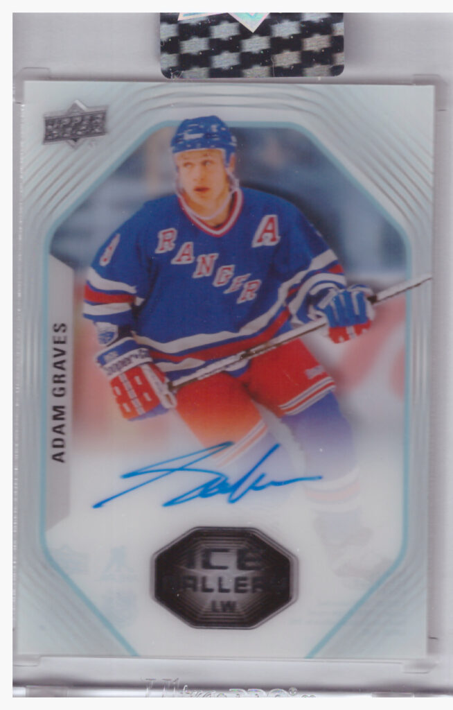 2024/25 Clear Cut – Adam Graves New York Rangers IGA-AG