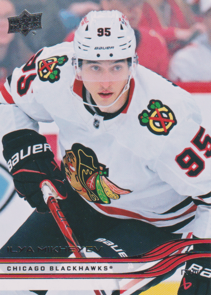 2025/26 Upper Deck Series 1 – Ilya Mikheyev Chicago Blackhawks 37