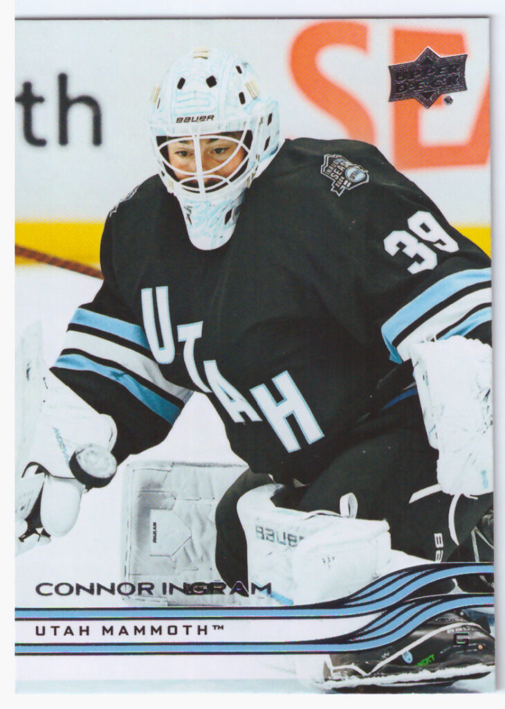 2025/26 Upper Deck Series 1 – Connor Ingram Utah Mammoth 170
