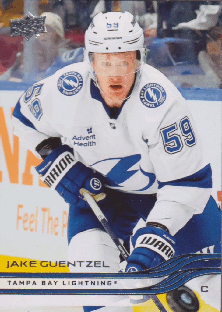 2025/26 Upper Deck Series 1 – Jake Guentzel Tampa Bay Lightning 160