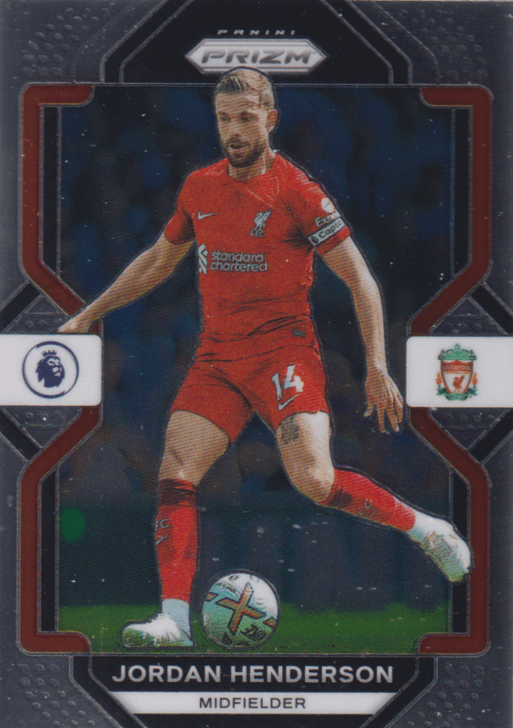 2022/23 Panini Prizm EPL – Jordan Henderson Liverpool FC 191
