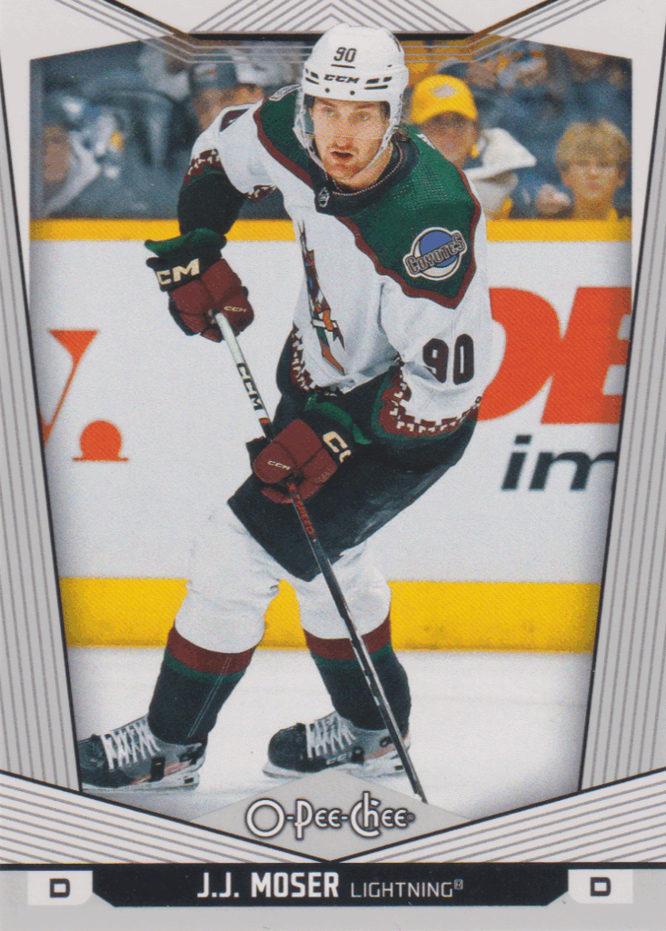 2024/25 O-Pee-Chee – J. J. Moser Tampa Bay Lightning 383