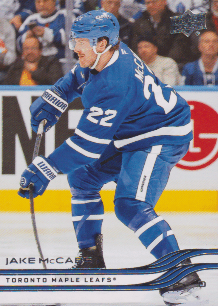 2025/26 Upper Deck Series 1 – Jake McCabe Toronto Maple Leafs 166