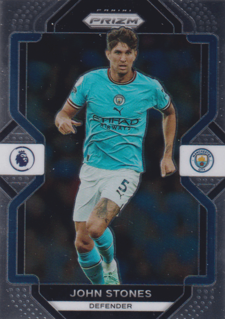 2022/23 Panini Prizm EPL – John Stones Manchester City 14