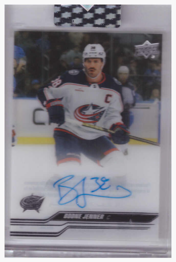 2023/24 Clear Cut – Boone Jenner Columbus Blue Jackets CC-BJ