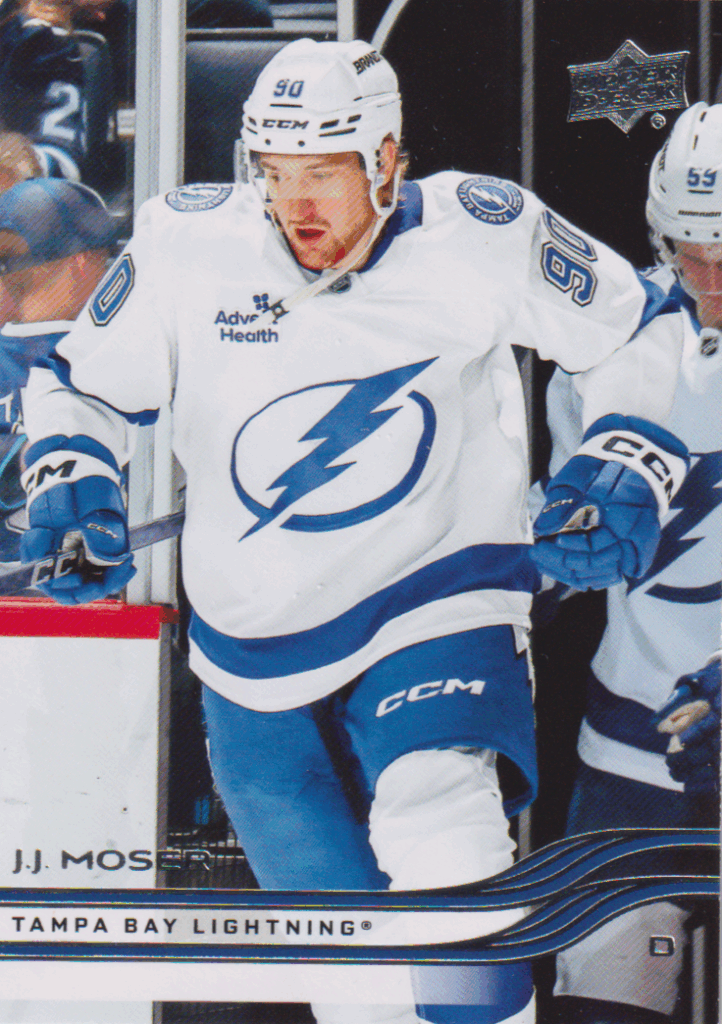 2025/26 Upper Deck Series 1 – J. J. Moser Tampa Bay Lightning 158