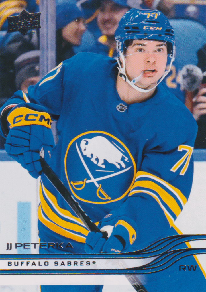 2025/26 Upper Deck Series 1 – JJ Peterka Buffalo Sabres 13