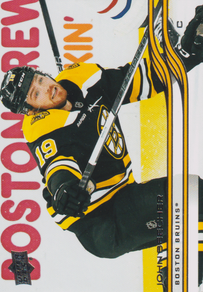 2025/26 Upper Deck Series 1 – John Beecher Boston Bruins 10