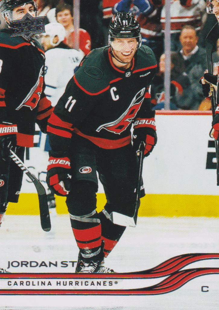 2025/26 Upper Deck Series 1 – Jordan Staal Carolina Hurricanes 28