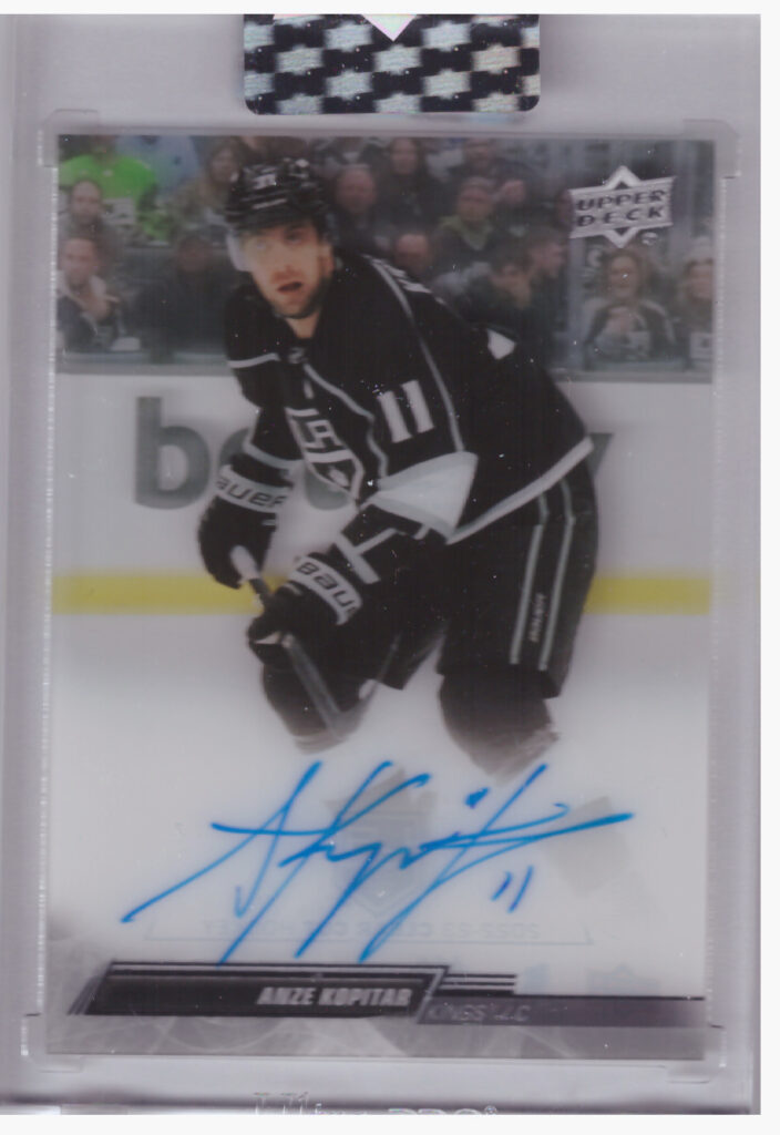 2024/25 Clear Cut – Anze Kopitar Los Angeles Kings CC-AK