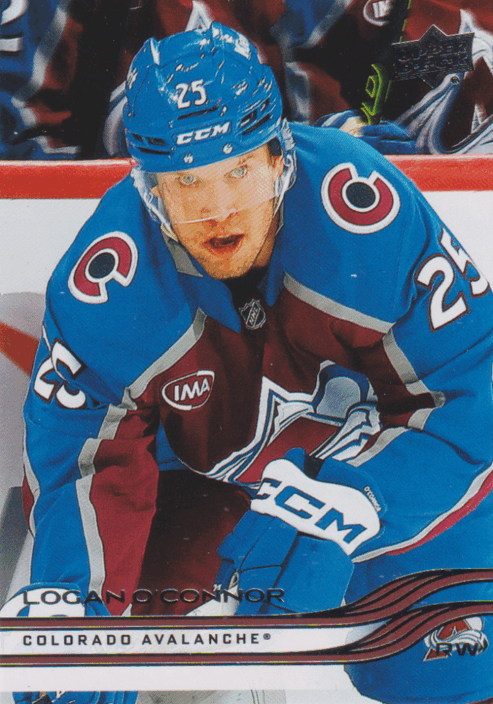 2025/26 Upper Deck Series 1 – Logan O´Connor Colorado Avalanche 40