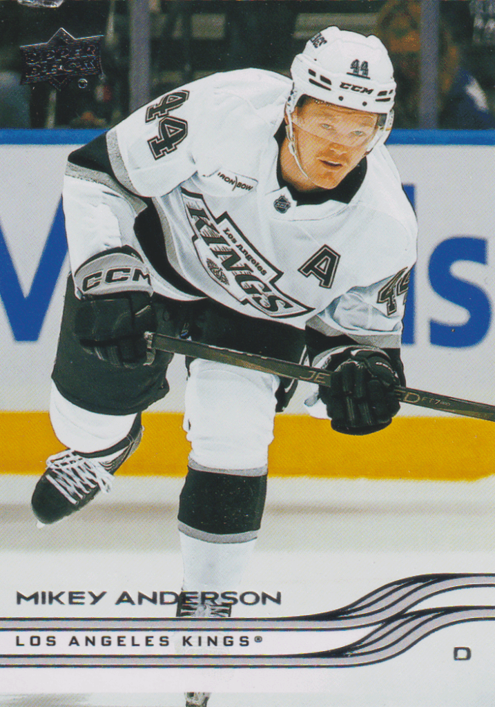 2025/26 Upper Deck Series 1 – Mikey Anderson Los Angeles Kings 80
