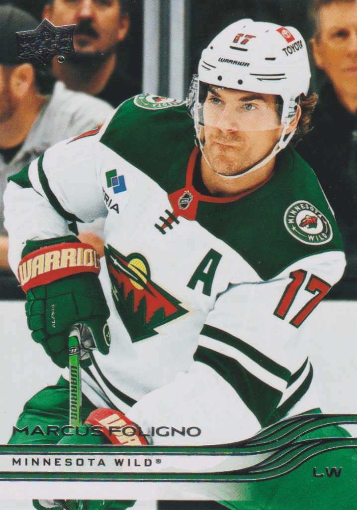 2025/26 Upper Deck Series 1 – Marcus Foligno Minnesota Wild 84
