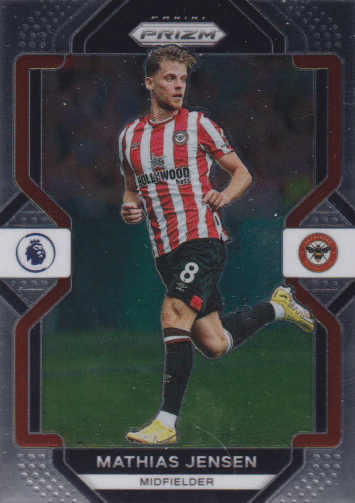 2022/23 Panini Prizm EPL – Mathias Jensen Brentford 43