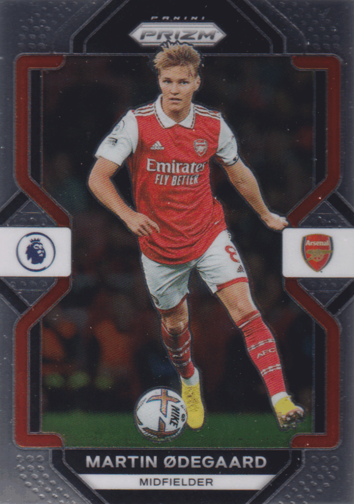 2022/23 Panini Prizm EPL – Martin Ødegaard Arsenal 153