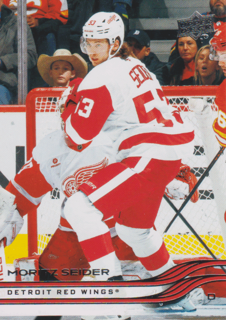 2025/26 Upper Deck Series 1 – Moritz Seider Detroit Red Wings 56