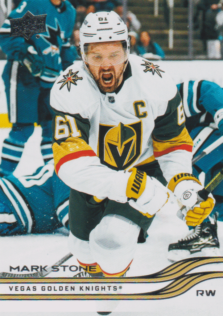 2025/26 Upper Deck Series 1 – Mark Stone Vegas Golden Knights 186