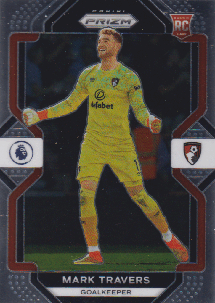 2022/23 Panini Prizm EPL – Mark Travers Bournemouth 214