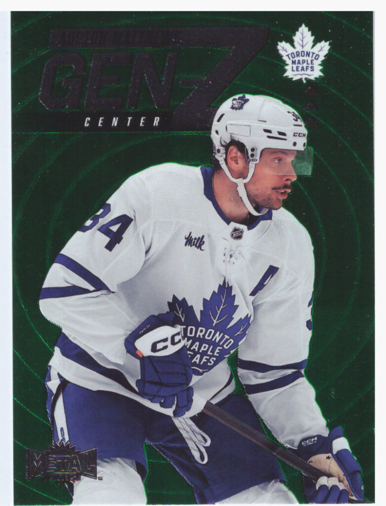 2024/25 Metal Universe – Austin Matthews Toronto Maple Leafs GZ-10