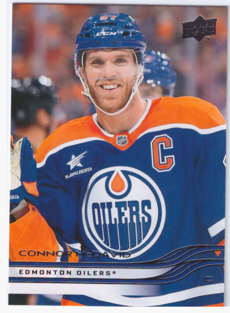 2025/26 Upper Deck Series 1 – Connor McDavid Edmonton Oilers 63