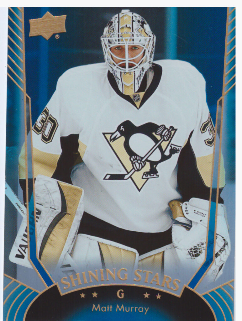 2016/17 Upper Deck Series 1 – Matt Murray Pittsburgh Penguins SS-48