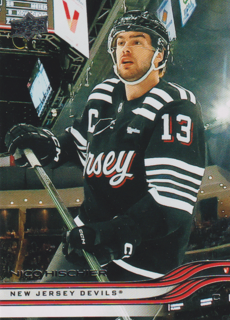 2025/26 Upper Deck Series 1 – Nico Hischier New Jersey Devils 104