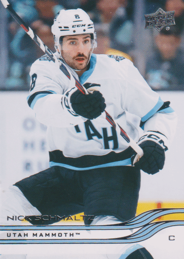 2025/26 Upper Deck Series 1 – Nick Schmaltz Utah Mammoth 169