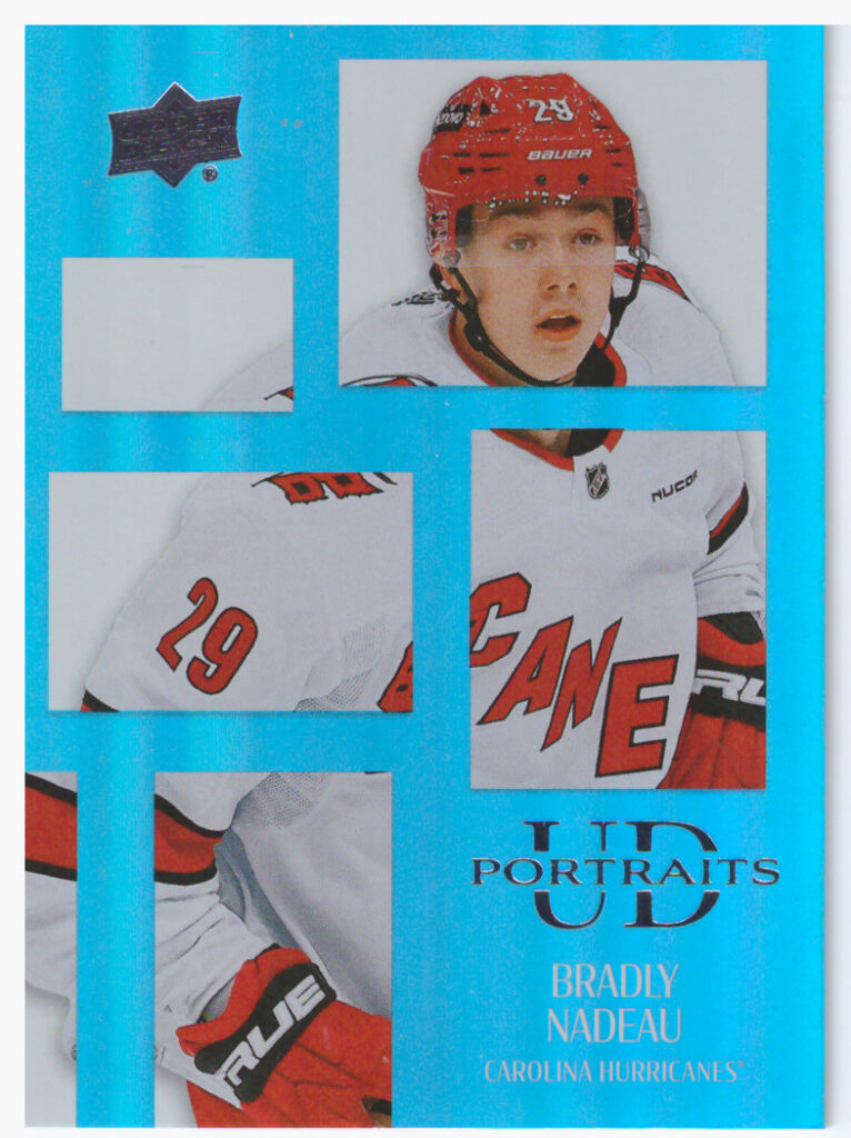 2024/25 Upper Deck Series 2 – Bradly Nadeau Carolina Hurricanes P49