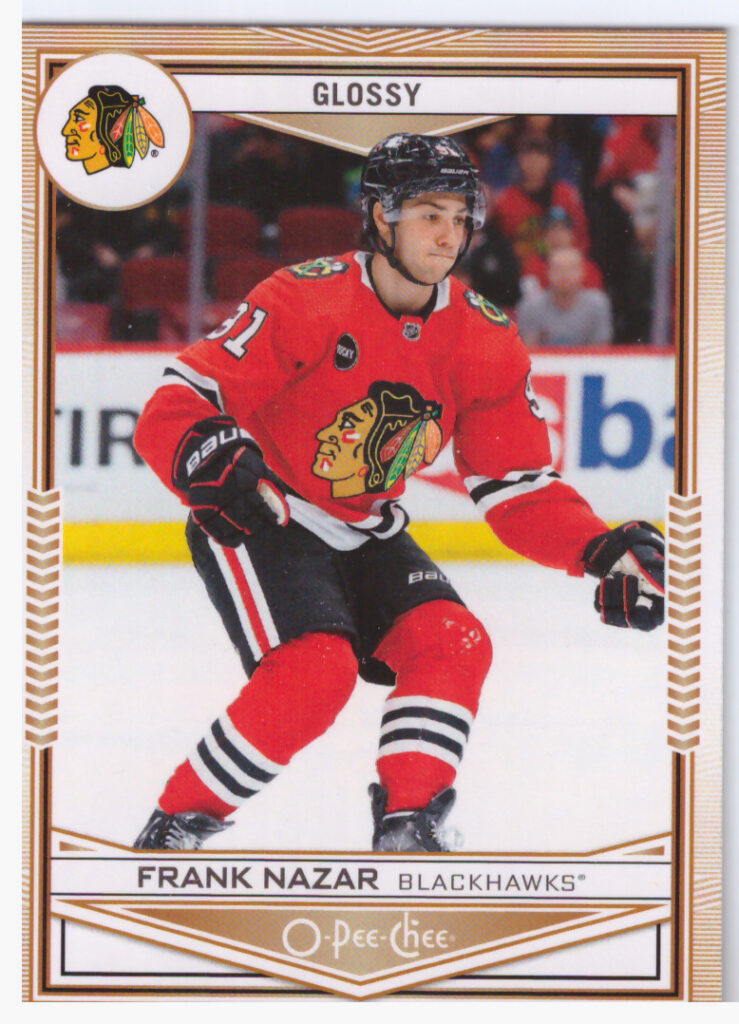 2024/25 Upper Deck Series 2 – Frank Nazar Chicago Blackhawks OPC-26