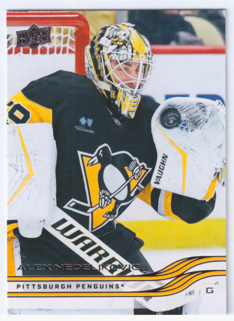 2025/26 Upper Deck Series 1 – Alex Nedeljkovic Pittsburgh Penguins 133