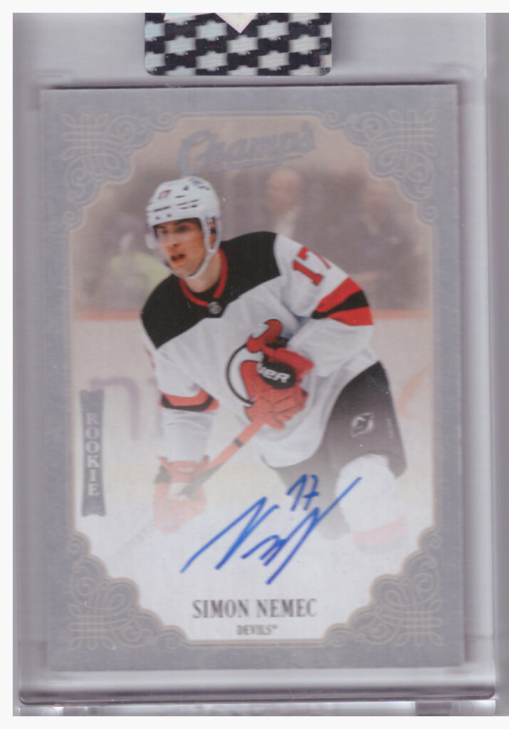 2023/24 Clear Cut – Šimon Nemec New Jersey Devils C-SN