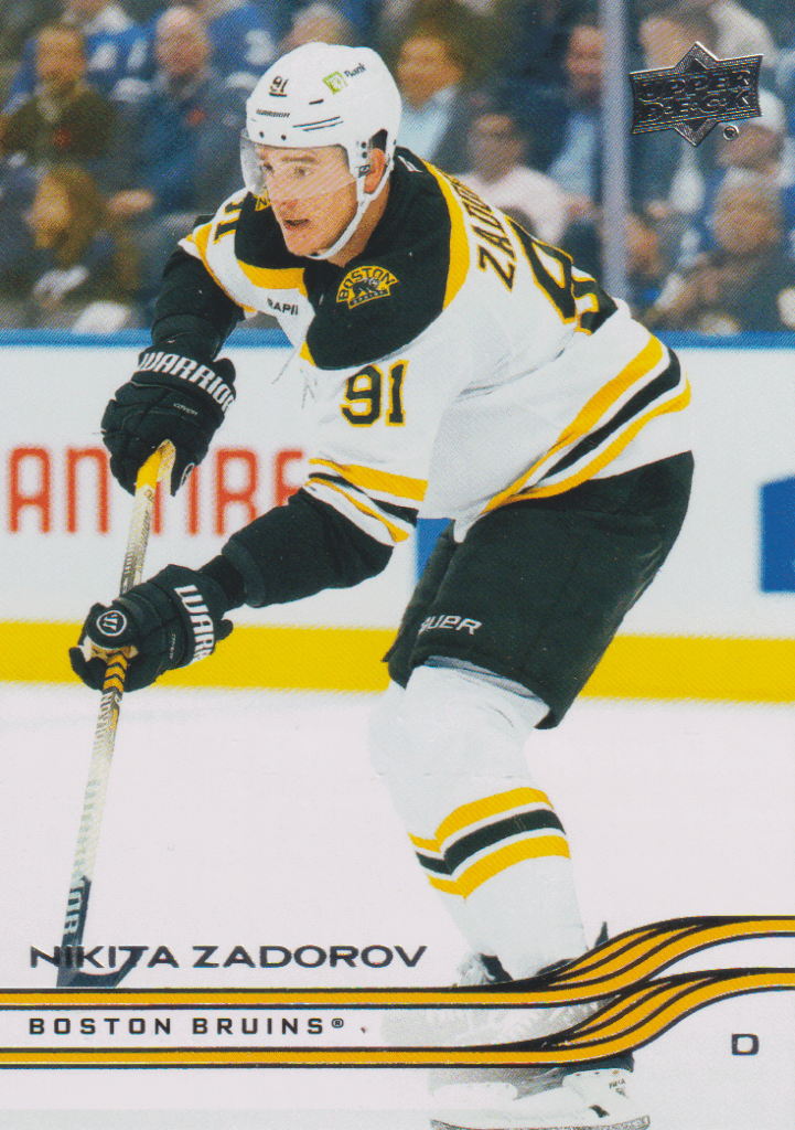 2025/26 Upper Deck Series 1 – Nikita Zadorov Boston Bruins 12