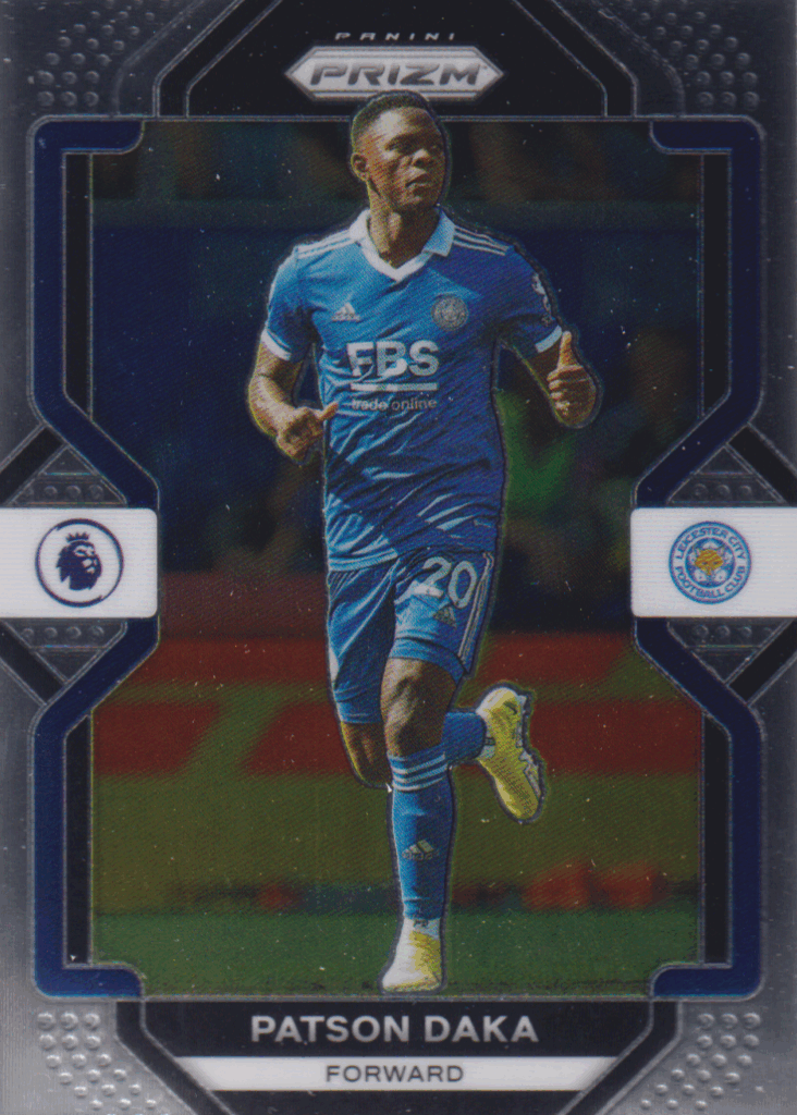 2022/23 Panini Prizm EPL – Patson Daka Leicester City 97