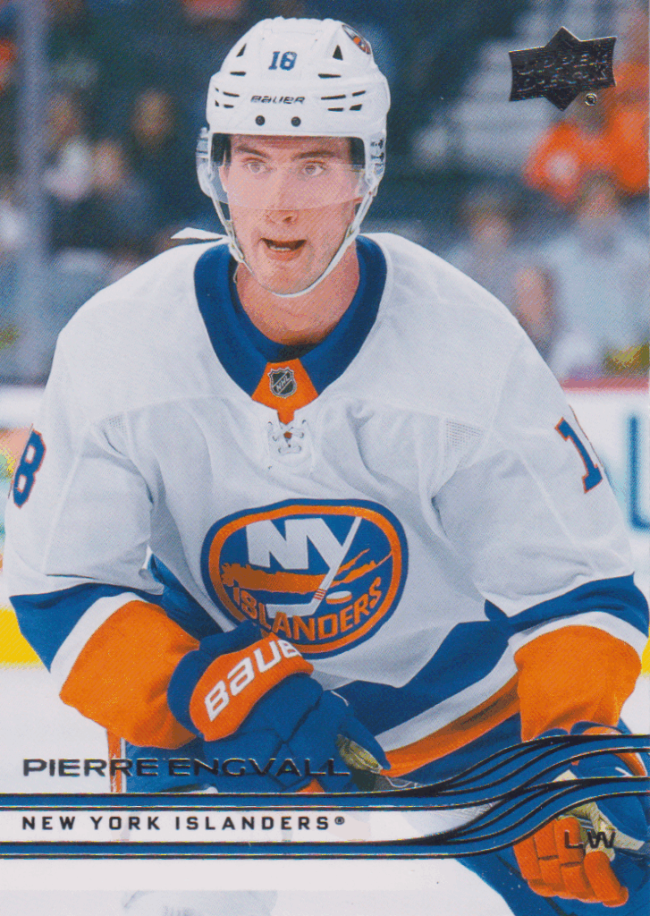 2025/26 Upper Deck Series 1 – Pierre Engvall New York Islanders 111